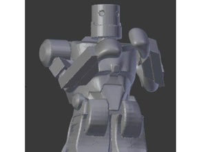 judd mcstudd chibi figura modelo robôs gigante mech mecha 3d print model - Mito3D