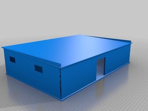 empty house shell 3d printing 3d print model - Mito3D