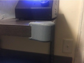 elfa-compatible corner bumper office shelving 3d print model - Mito3D