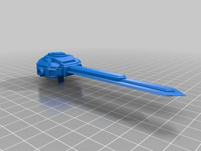 primus épée 3d de l'impression transformers jouet 3d print model - Mito3D