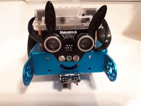 Kaninchen-Ohren makeblock mbot Modell Roboter 3d print model - Mito3D