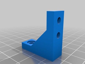 joint 3d printer parts angle plate table wood 3d print model - Mito3D