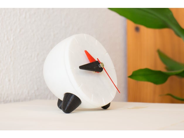 bobo clock electronics bedside functional minimalist wall 3D print model - Mito3D