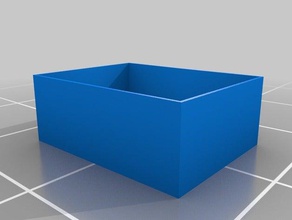 hexa caixa recipientes personalizado 3d print model - Mito3D
