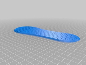 my customized flexy-form insole biology 3d print model - Mito3D
