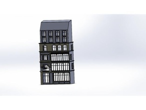 maison de l'art d&eacuteco ho animaux à l'échelle échelle du bâtiment modèle chemin fer trains 3d print model - Mito3D