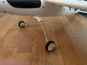 landing gear airplanes rc vehicles airplane parts plane 3d print model - Mito3D