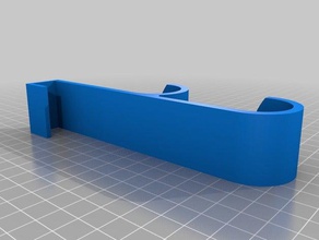 meine angepasste Tür Haken Aufhänger Organisation 3d print model - Mito3D