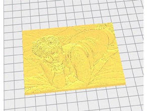 lithophane sexy wife people 3d print model - Mito3D