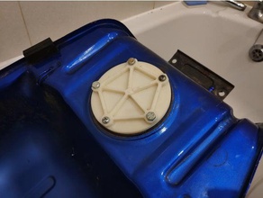 suzuki gsx-r600 anderen tank pump blanking plateflange automotive bandit Reinigung die Elektrolyse Rost Abdichten entfernen 3d print model - Mito3D