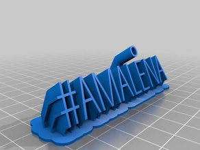amalenathin office customized 3d print model - Mito3D