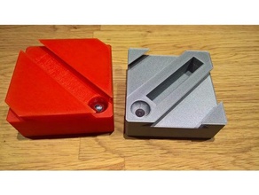 impossível cauda de andorinha caixa remixada inferior quebra-cabeças 3d print model - Mito3D