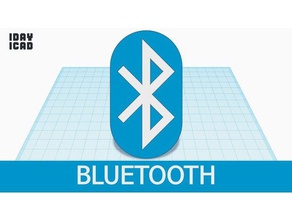 1day 1cad bluetooth office 1day1cad information panel plate 3d print model - Mito3D