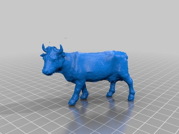 dairy cow animals cattle 3D print model - Mito3D