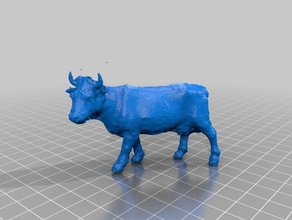 Milch-Kuh Tiere Rinder 3d print model - Mito3D