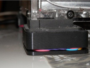 2x2 lastik bant damper 3d yazıcı aksesuarlar anti-titreşim anti-bocalama anti titreşim bocalama rubberband sönümleyiciler 3d print model - Mito3D