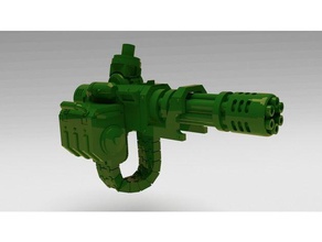 daha fazla pew-pew you-you chaingun toy game accessories 25mm 28mm 30mm 32mm cannon dread gatling interstellar knight soldiers titan 3d print model - Mito3D