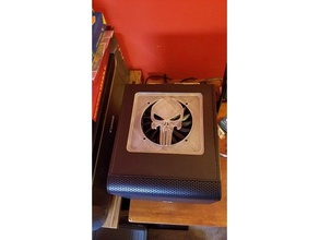 thermaltake core series punisher fan grill panel electronics 3d print model - Mito3D