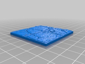 stone old floor tile games dnd tiles dungeon miniatures openforge openforge2 openlock pathfinder rpg scatter terrain tabletop 3d print model - Mito3D