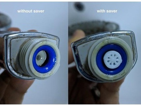 douche économiseur d'eau réducteur de débit la salle bains accessoires 3d print model - Mito3D