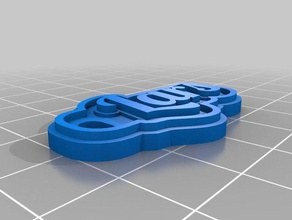 lars Schlüsselanhänger angepasst 3d print model - Mito3D
