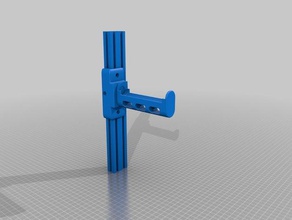 blv-mgn-cube filament holder 2040 mount remix 3d printer parts 3d print model - Mito3D