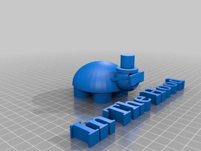 bandido tartaruga 3d impressão 3d print model - Mito3D