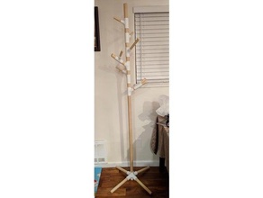 coat rack tree organization 3d print model - Mito3D