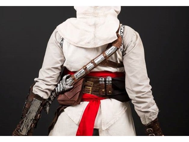 küçük şişe kemer alta&iumlr sahne altair assassinscreed cosplay aksesuar fiole 3D print model - Mito3D