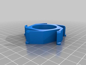 my customized spool hub adapter 59 3d printer parts 3d print model - Mito3D