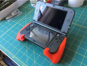 nuovo nintendo 3ds xl impugnatura ergonomica liscia video giochi 3dsxl 3d print model - Mito3D