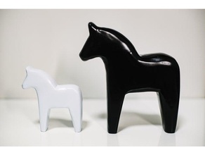 horse ornament 3d printing 3d print model - Mito3D