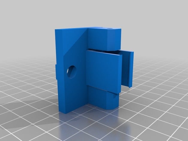 sponge bracket anet am8-4040 3d printer accessories 3D print model - Mito3D