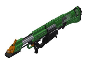 nerf chimera imperiale variante standard i giocattoli giochi bulpup il fai da te lancio la schiuma fatti in casa 3d print model - Mito3D