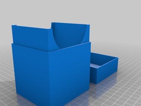meine angepasste Karte-Spiel-box Spiele 3d print model - Mito3D