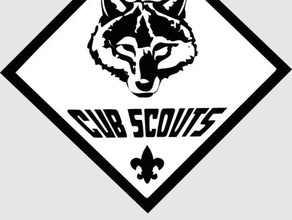 cub scouts de americabadge sinais logotipos 3d print model - Mito3D