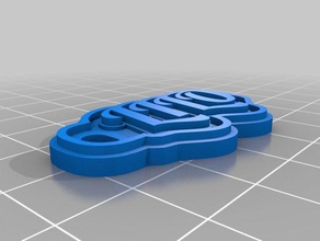 lilo de la etiqueta llaveros personalizado 3d print model - Mito3D