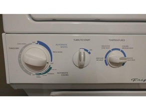 frigidaire dryer timer knob - kip 2198 replacement parts 3d print model - Mito3D