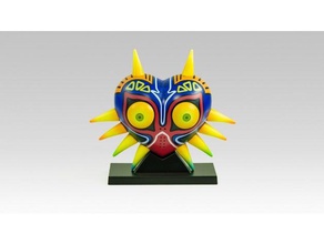 majora mask zelda decoração 3d print model - Mito3D
