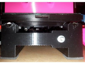 3dtje buildplate Halter nicht verstellbar Drucker Teile 3d print model - Mito3D