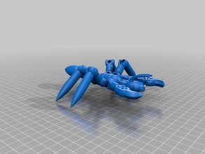 meganulonmonster apocalypse 3d printing dragonfly godzilla insect 3d print model - Mito3D