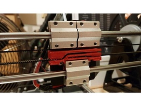 anet a8 x-belt fixer tensioner 2 3d printer parts mods upgrade 3d print model - Mito3D