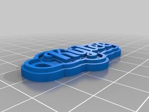 kylee keychaim llaveros personalizado 3d print model - Mito3D