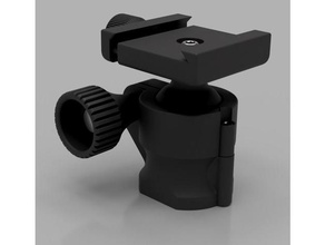 3d printed tripod ball head v2 camera arcaswiss 3d print model - Mito3D