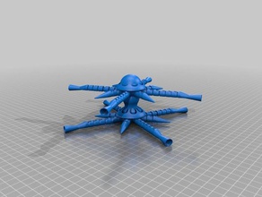 dogora 3d de l'impression les étrangers extraterrestre godzilla méduses kaiju 3d print model - Mito3D