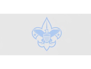 boyscout symbol signs logos boyscouts 3d print model - Mito3D