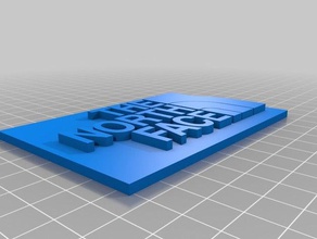 north face logo 3d impresión 3d print model - Mito3D