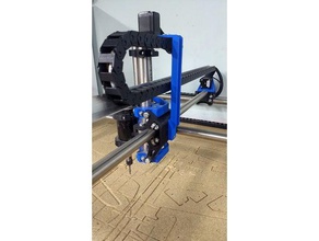 mpcnc eixo de arraste cadeia montagem as ferramentas add-on 3d print model - Mito3D