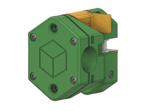 hypercube evolution xy axis gates pulleys no brass inserts 3d printer parts hevo 3d print model - Mito3D