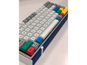 vortex race 3 Fall computer Tastatur keyboard case 3d print model - Mito3D